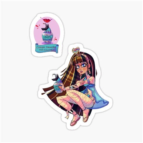 Cleo Sticker For Sale By Beetlejulia Redbubble