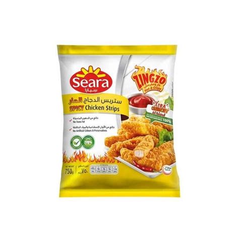 Seara Zingo Spicy Chicken Strips 750g Choithrams Uae