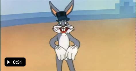I Ll Give Em Me All Out Job Bugs Bunny Hot Cross Bunny GAG