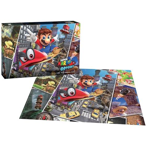 Super Mario Odyssey “Snapshots” 1000-Piece Jigsaw Puzzle | Video Game ...