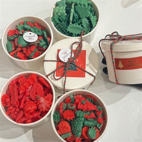 HOT Topping nến chủ đề giáng sinh hộp limited g đọc kỹ mô tả trước khi mua Shopee