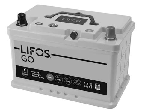 LIFOS GO 72Ah Lithium Iron Phosphate Battery User Manual