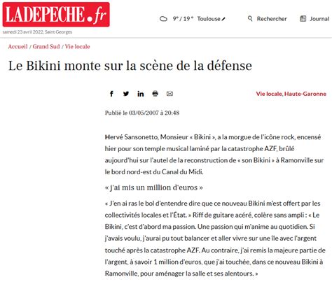 Le Bikini SCEMUTO Scènes musicales toulousaines