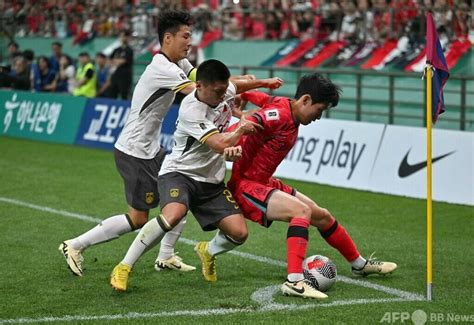 中国、韓国に敗戦も薄氷のw杯アジア最終予選進出 写真6枚 国際ニュース：afpbb News