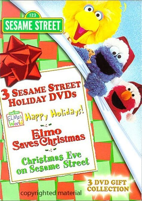 Sesame Street Holiday DVD 3 Pack (DVD 2002) | DVD Empire