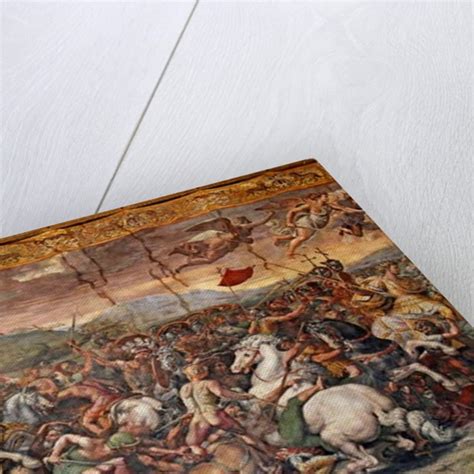 The Battle Of Milvian Bridge In The Room Of Constantine