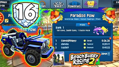 Paradise Pow 1st Place Sarge Ft B Zorp Holeshot Beach Buggy