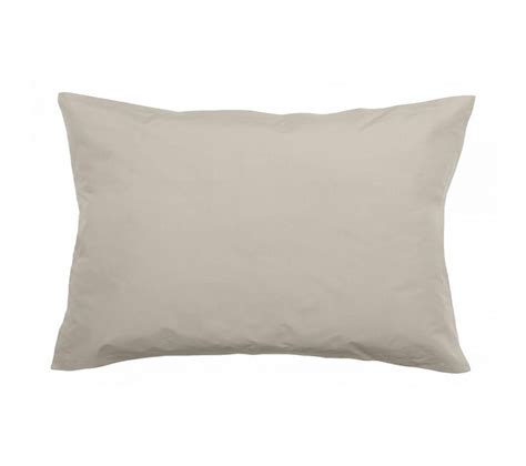 Lot De 2 Taies D oreiller Percale Pur Coton 80 Fils cm² Vent Du Sud