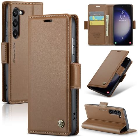 CASEME 013 Samsung Galaxy S24 Pung Etui Lysebrun Teknikdele Dk