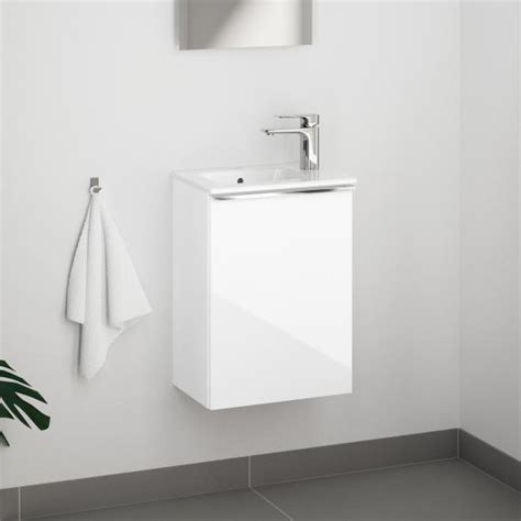 evineo ineo4 Unterschrank B 42 cm 1 Tür links mit Griff für Duravit