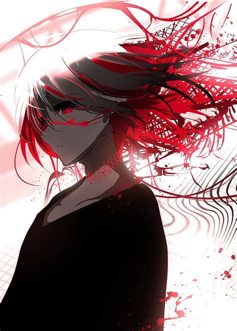 HD wallpaper: anime girls, red eyes | Wallpaper Flare