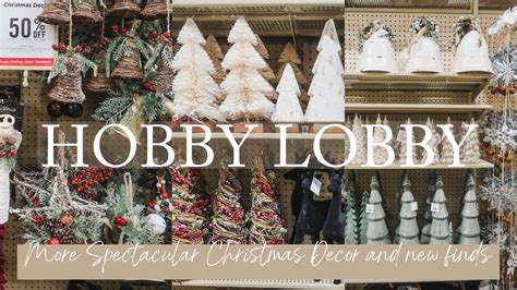 New Hobby Lobby Christmas Decor 2023 Hobby Lobby Christmas Decor Sneak Peek Shop With Me