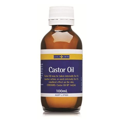 Gold Cross Castor Oil 100ml Medicines