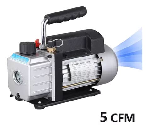 Bomba De Vacío De Paletas Rotativas 5cfm 1 3hp 110v Envío gratis