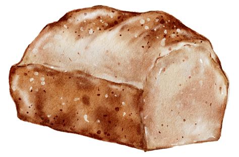 Watercolor Bakery Bread Pie Bake Hand Paint 10313506 PNG