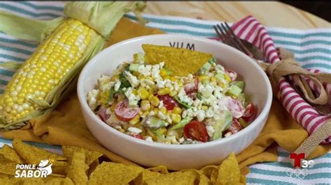 Receta Ensalada Cremosa De Elote Fresco Telemundo Dallas 39