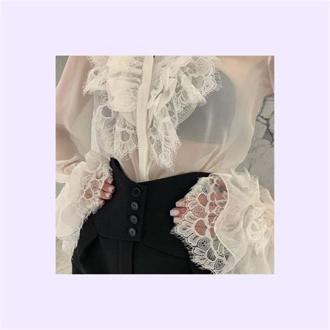 Pinterest ꒱ Cookiejeons ˊˎ˗ Ruffled Ruffle Blouse Woman Pinterest