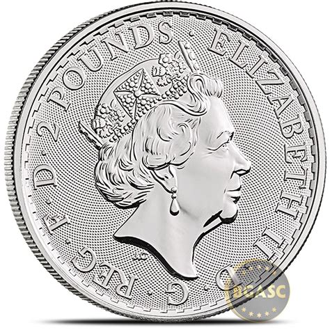 Buy 2018 1 Oz Silver Britannia 999 Fine Silver Bullion Coin Brilliant