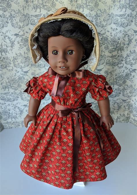 Addy In A Cosette 1850s Style Gown Agpastime American Girl Doll