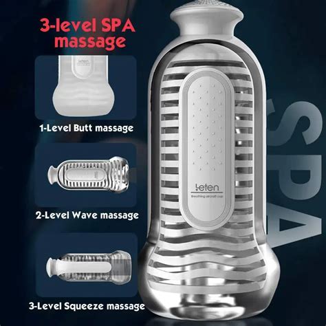 Leten Big Ass Vacuum Sucking Deep Throat Male Masturbator The Leten