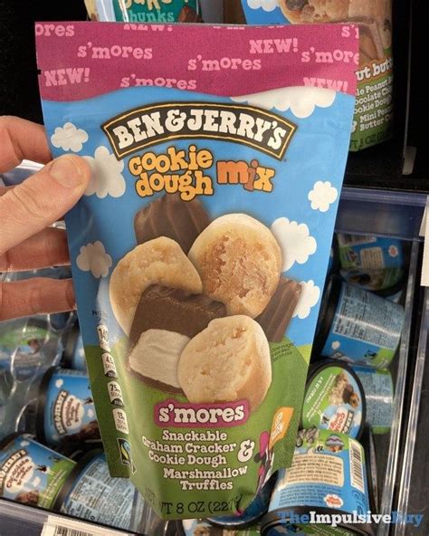 Introducing Ben And Jerrys Smores And Peanut Butter Cookie Dough Mixes