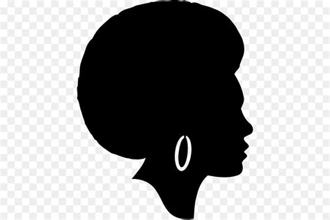 black silhouette of woman - Clip Art Library