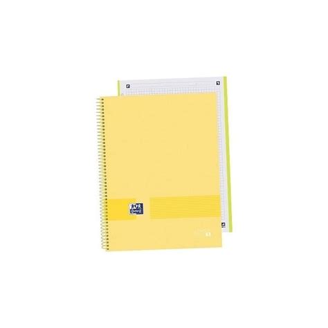 Cuaderno Espiral Cuadricula X Microperforado Banda Dina H Jas