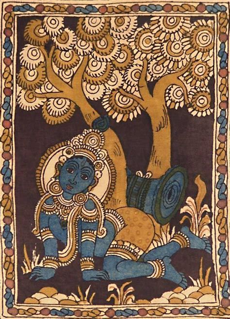 Bal Krishna under Kadamba Tree