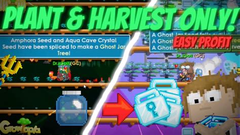 LAZY PROFIT METHOD WITH GHOST JAR NO FARMING 2024 Growtopia YouTube