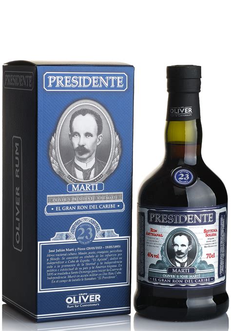 Smartdrinksro Rum Presidente Marti 23 Years T Box 40 07l