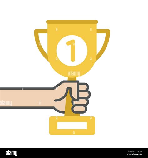 Trophy Cup Award Stock Vector Images Alamy