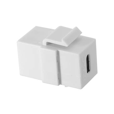 Usb C Type C Female To Female Extension Keystone Jack Coupler Adapter For Wall Plate Panel