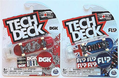 Tech Deck World Edition Limited Series Skate Fingerboard Ultra Rares