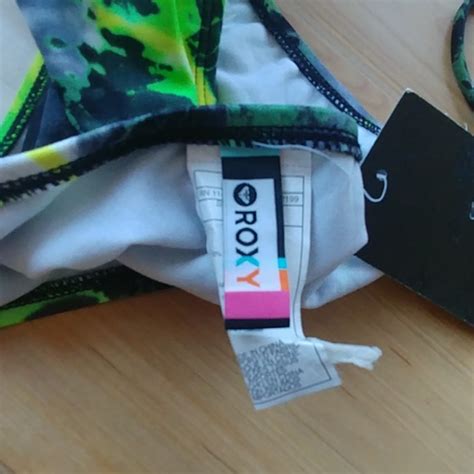 Roxy Swim Nwt Roxy Paint Splatter Bikini Swim Bottoms S Poshmark