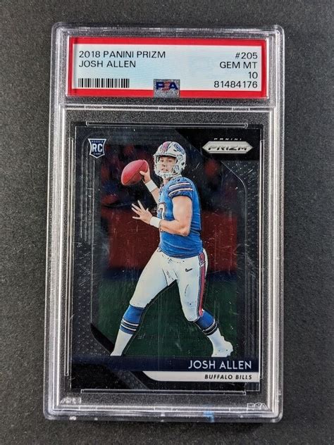 Josh Allen 2018 Prizm 205 Base Price Guide Sports Card Investor