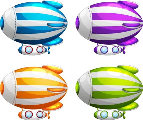 Rainbow On Cloud With Hot Air Balloon Royalty Free Vector