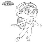 Coloriage Bibou Pyjamasques Disney Dessin