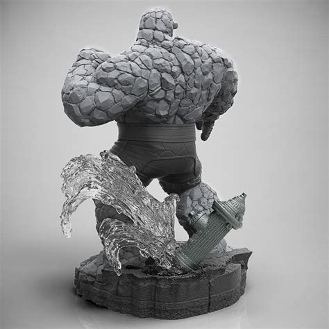 Artstation The Thing Sheridan Doose Sculpture Artwork Sculpting