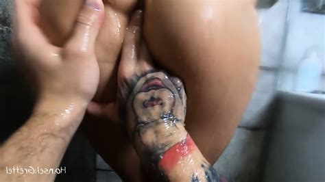 Big Boobs Fucks In Shower And Gets Cum On Her Tits
