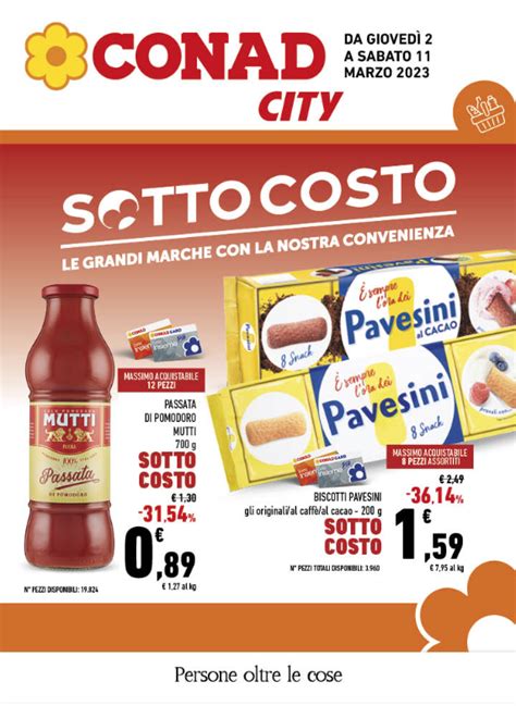 Sottocosto Conad City Cosenza Prime