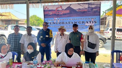 Program CSR PT SERVO LINTAS RAYA Pengobatan Gratis Di Desa Muara