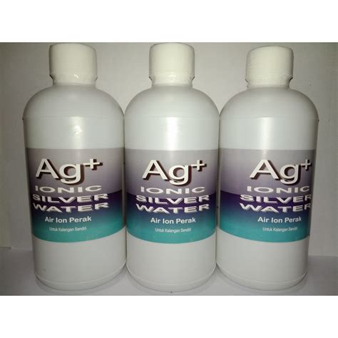 Jual Ionic Silver Ag Ion Perak Suplemen Multifungsi Anti Virus