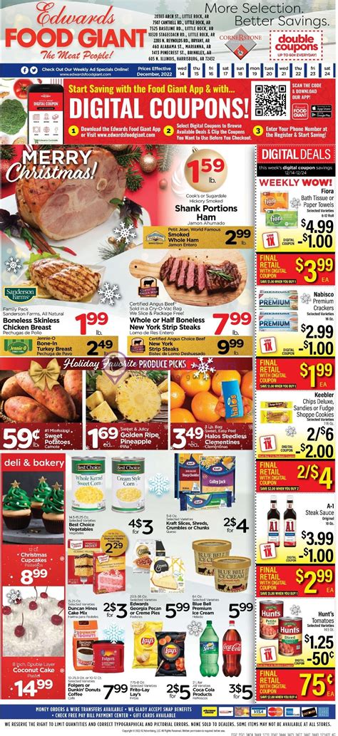 Edwards Food Giant Weekly Ad Valid From 12 14 2022 To 12 24 2022 Mallscenters