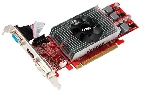 Характеристики Видеокарта MSI NVIDIA GeForce GT 240 512МБ DDR3, Low ...