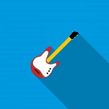 Red Electric Guitar Clipart Transparent PNG Hd, Red Guitar Electric ...