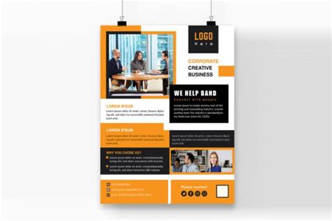 Corporate Business Poster Design Graphic By Different Creation