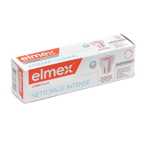 Dentifrice Elmex Nettoyage Intense Anti Taches Blancheur