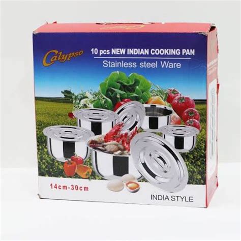 Jual My Home Paket Panci India Cm Pan Set Stainless Pcs