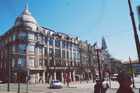 Avenida Dos Aliados Porto Portugal