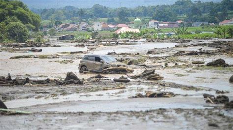 Data Terkini Korban Banjir Lahar Dingin Marapi 61 Orang Meninggal